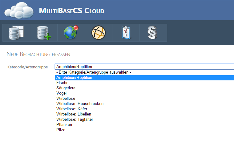 Bedienung MultiBaseCE Cloud