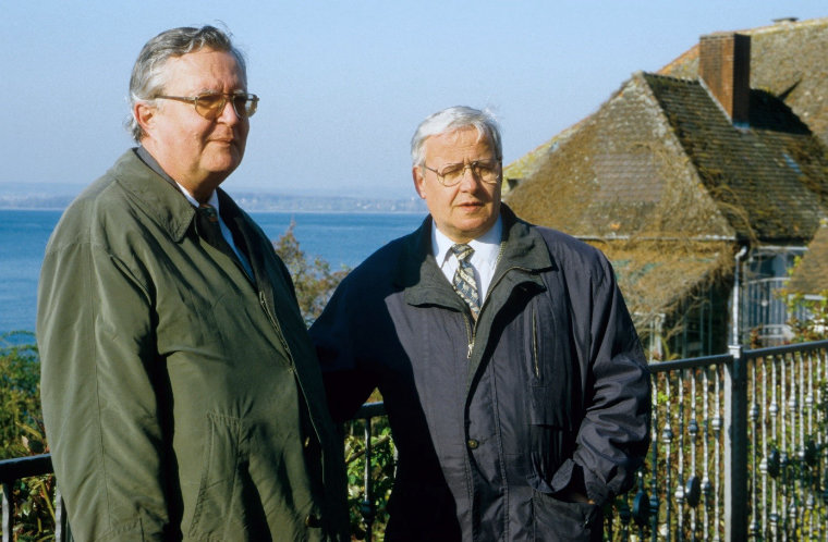 Günter Praedicow mit Fritz-Jürgen Obst